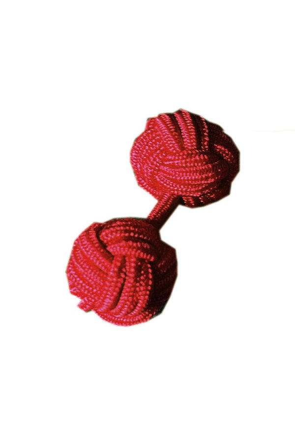 Manschettenknoten Rot